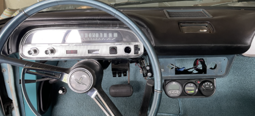 1964 Corvair Monza EV Instrument Cluster